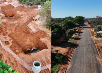 Obras recuperam trecho da Rua Manuel de Faria com a Rua Sebastião G. de Carvalho e levam pavimentação à região