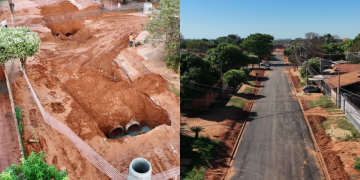 Obras recuperam trecho da Rua Manuel de Faria com a Rua Sebastião G. de Carvalho e levam pavimentação à região