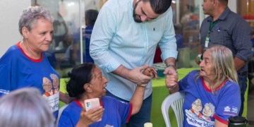 Vereador Tonhão prestigia ação alusiva ao Dia do Idoso, em Três Lagoas