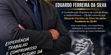 Três-Lagoense Eduardo Ferreira da Silva é eleito presidente da CBLBH