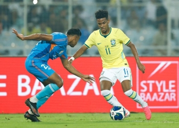 Brasil vence a Índia por 4 a 0, mas atuação segue abaixo do esperado